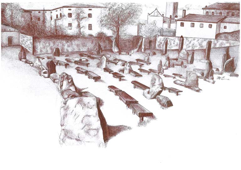 Prospettiva di insieme. Disegno