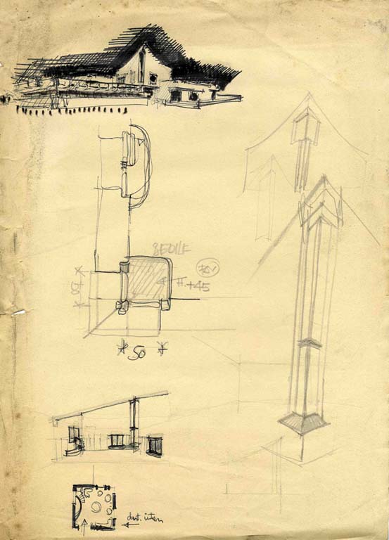 Schizzo di studio dettaglio