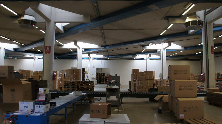 Vista interna - magazzino