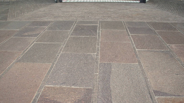 Dettaglio della pavimentazione