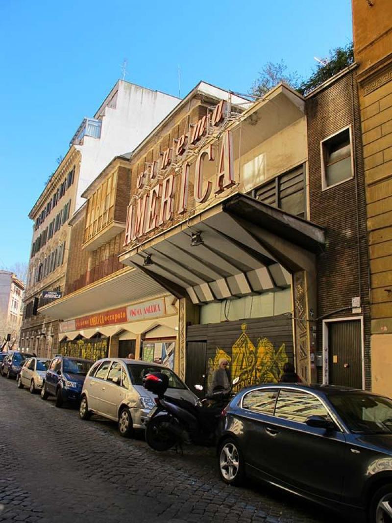 Vista esterna verso via San Francesco a Ripa