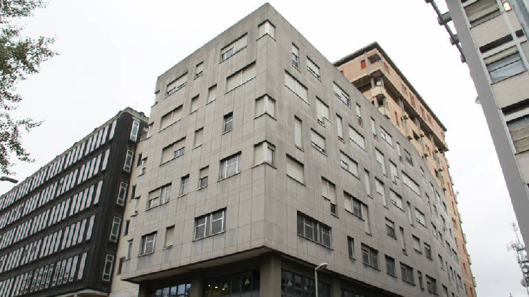 Vista del corpo basso