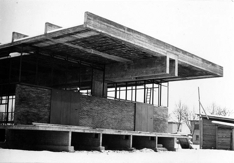 Stampa fotografica b/n.