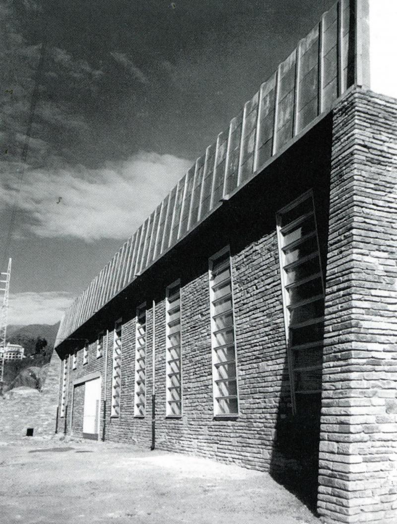 Prospetto ovest. Foto anni Cinquanta