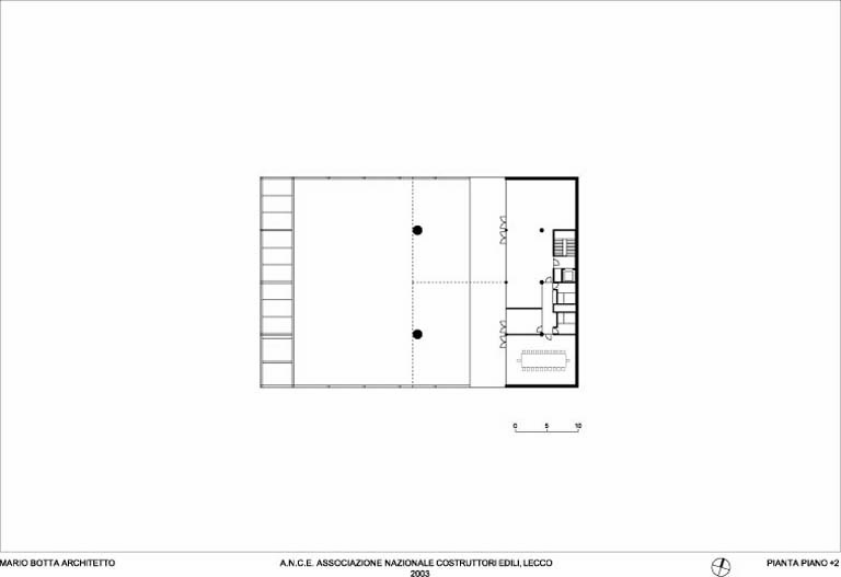 Pianta secondo piano