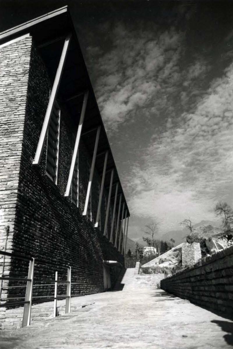 Vista del fronte est. Foto anni Cinquanta       