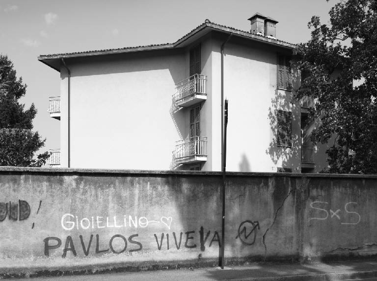 Fronte posteriore dell'edificio