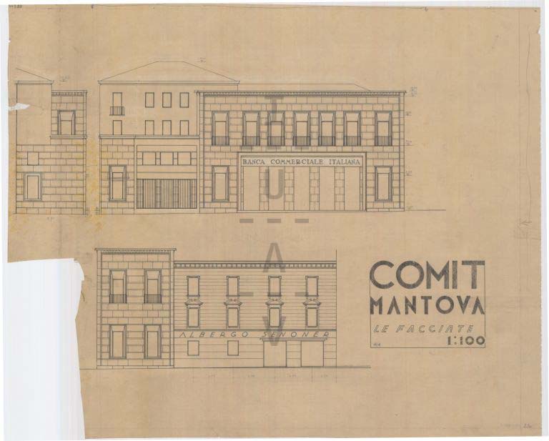 Prospetti, scala 1:100