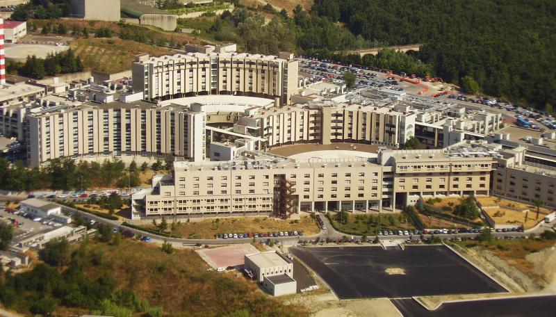 Vista complesso a volo d'uccello