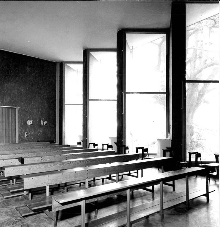 Vista interna. Stampa fotografica b/n.