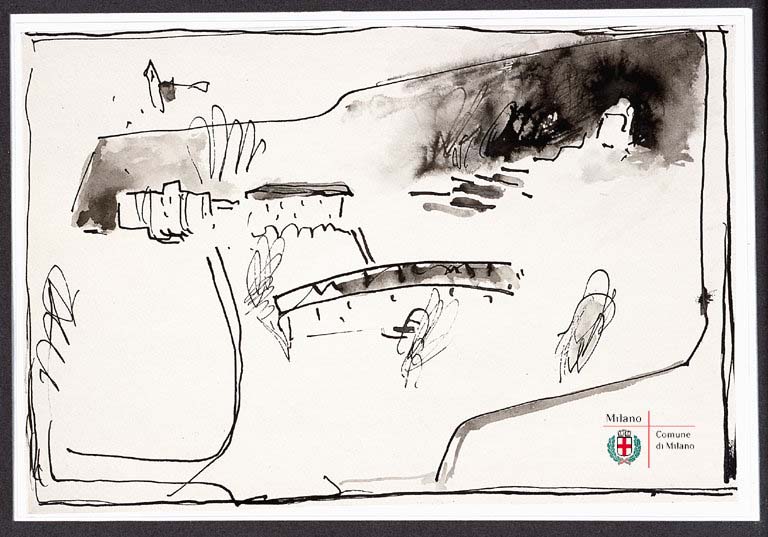 Schizzo dell'intero complesso