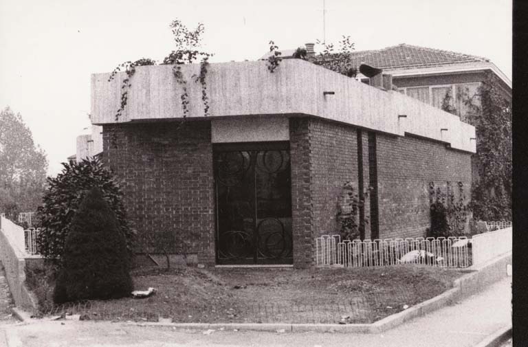 Torrefazione Dordoni, Cremona. Stampa fotografica b/n.
