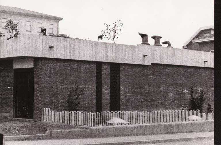 Torrefazione Dordoni, Cremona. Stampa fotografica b/n.