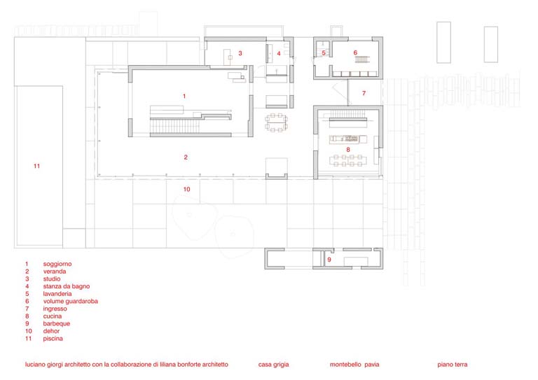 Planimetria piano terra