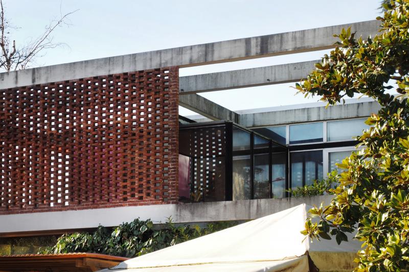 dettaglio del prospetto laterale