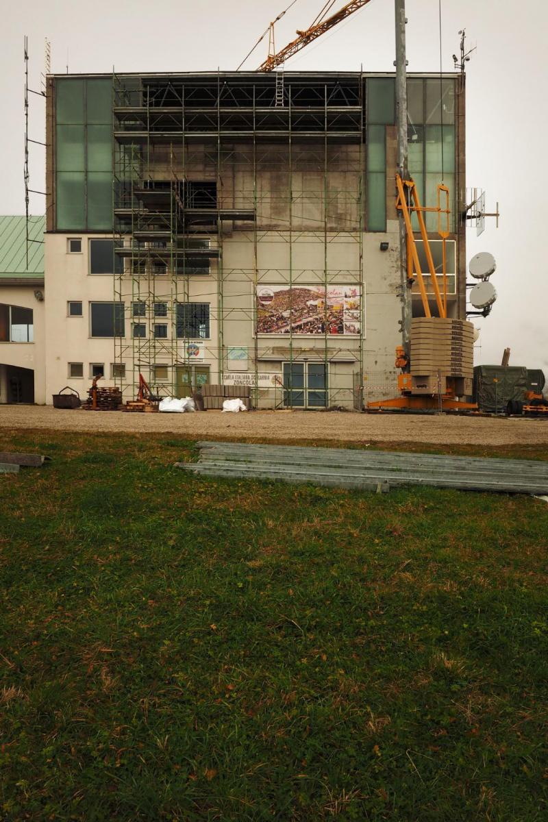 veduta della stazione a monte