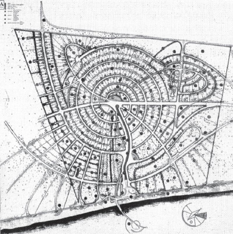 disegno esecutivo del piano
