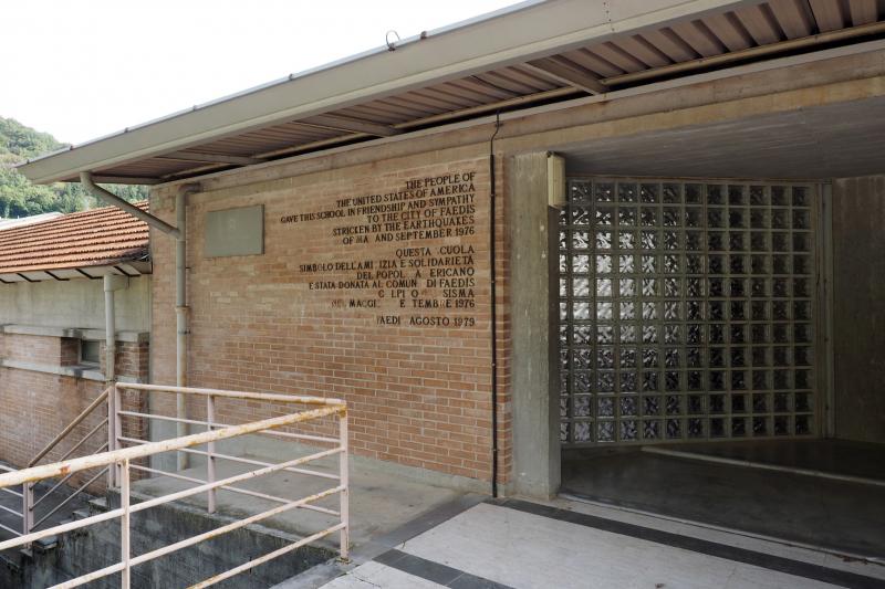 dettaglio di una soluzione muraria