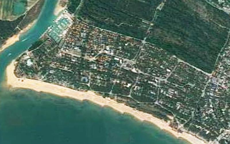 veduta in pianta dall'alto