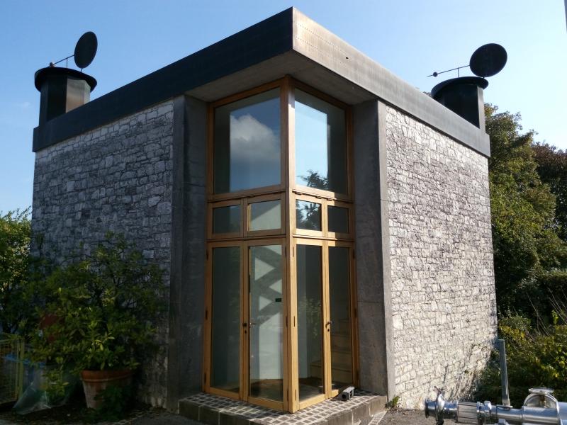 Il padiglione-studio, esterno