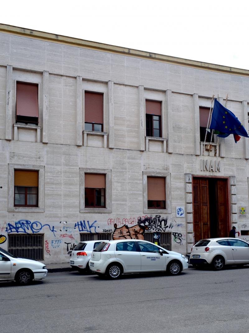 Particolare prospetto principale