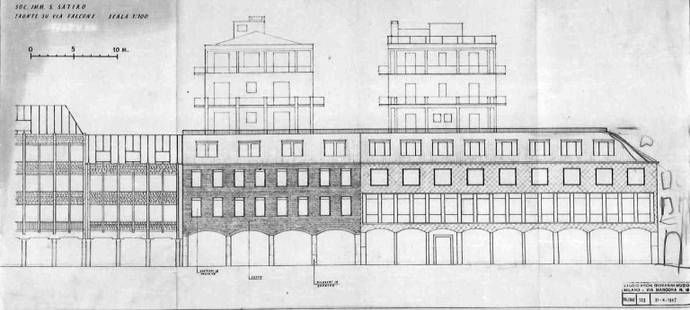Prospetto. Copia xerografica impaginata su cartoncino