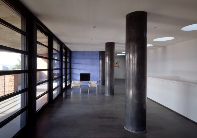 Villa Redaelli, Bernareggio. Fotografia © Pino Musi. (Archivio Mario Botta)