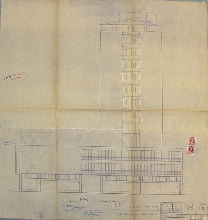 Prospetto verso corso Buenos Aires