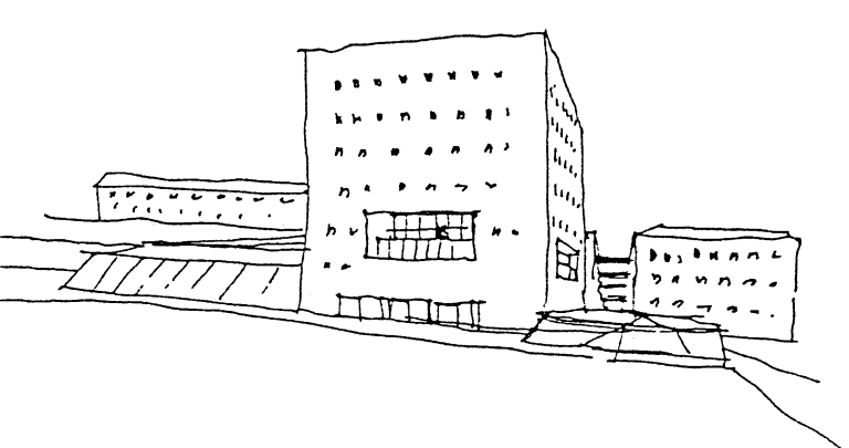 Schizzi di studio iniziali