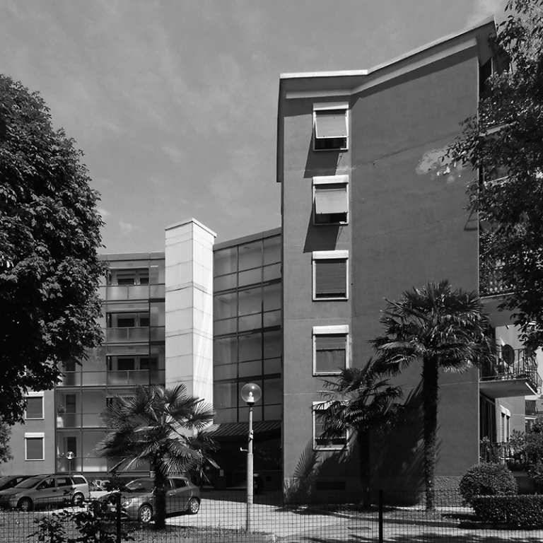 Vista dal giardino interno