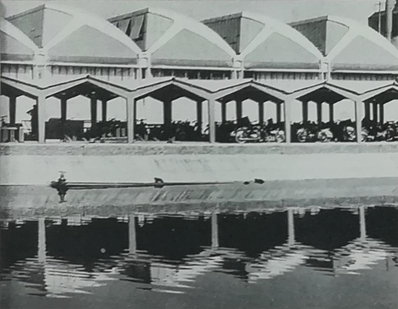 Il fronte ovest della falegnameria