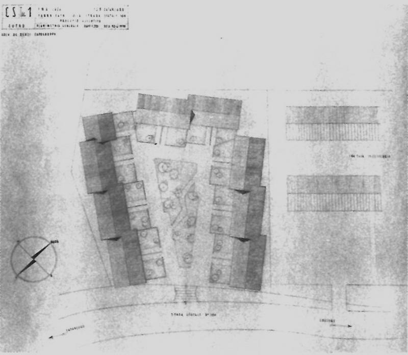 Planimetria generale borgo