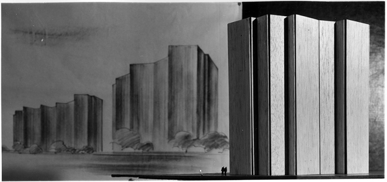 Modello. Stampa fotografica b/n