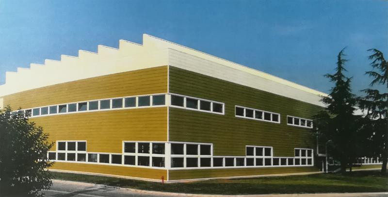 L’edificio “8640” di Gino Valle, scorcio sud-ovest