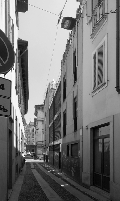 Vista da via Carlo Ottavio Cornaggia