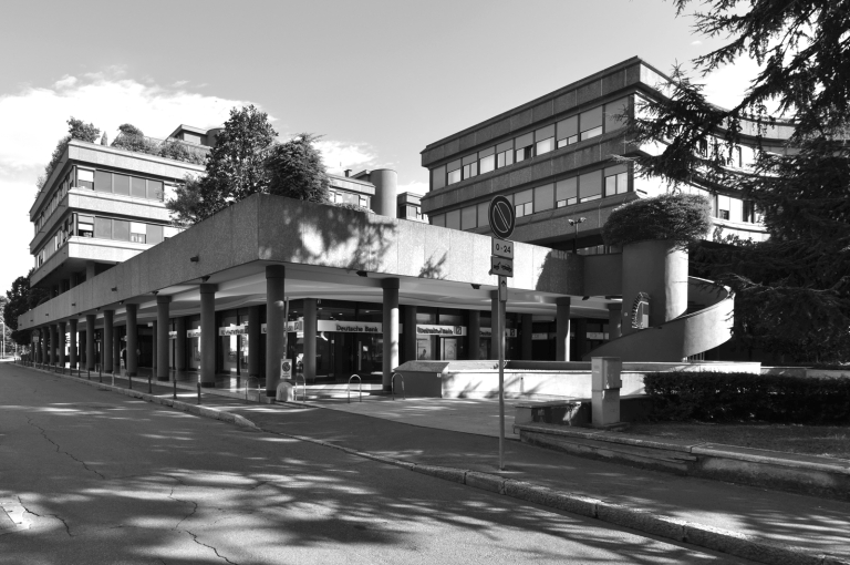 Vista da via Alcide De Gasperi