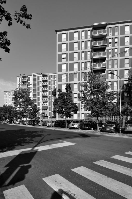 Scorcio su via Bartolomeo Colleoni