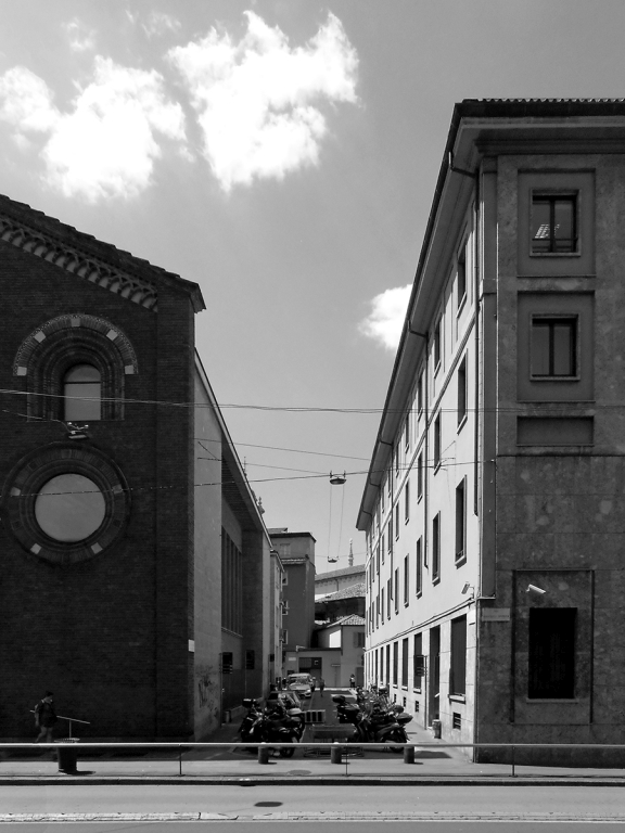 Vista su via San Giovanni in Conca