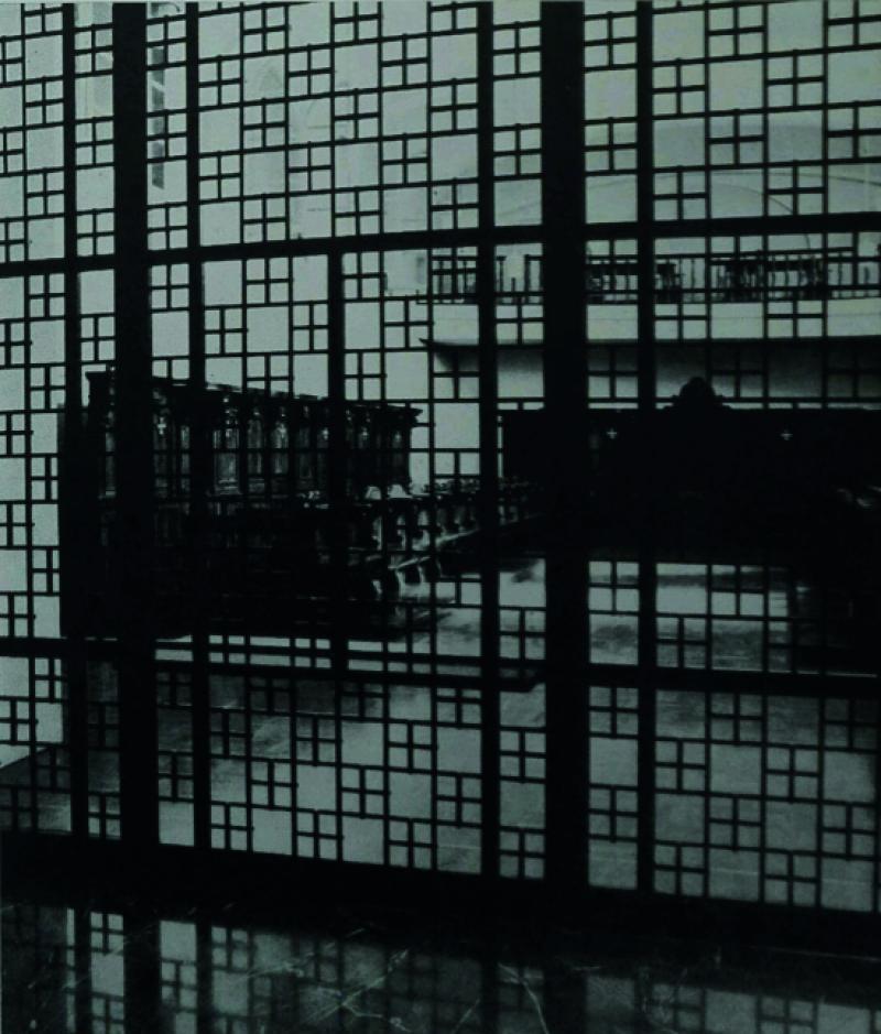 Grata fra la Chiesa e il Coro interno