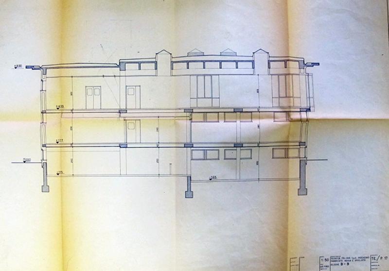 Sezione (Courtesy Fondazione Kartell - Archivio Anna Castelli Ferrieri)