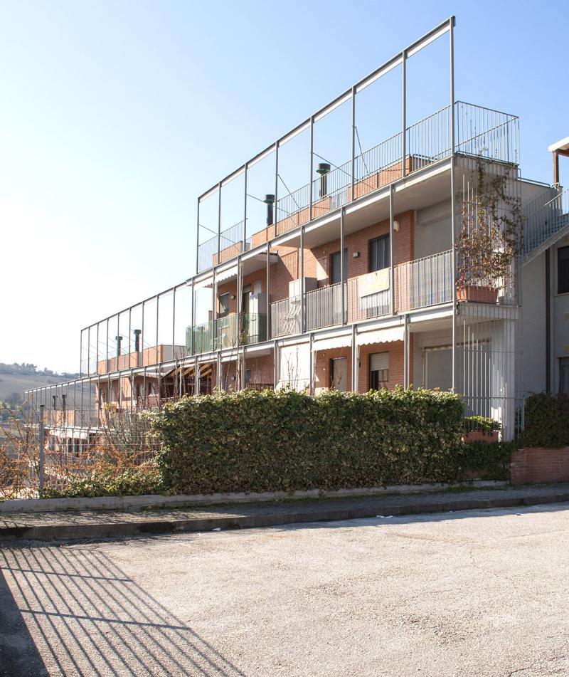 vista esterna, intervento Cino Zucchi