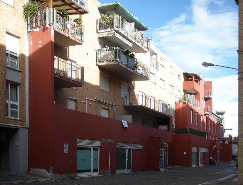 vista su Via Luigi Mercantini