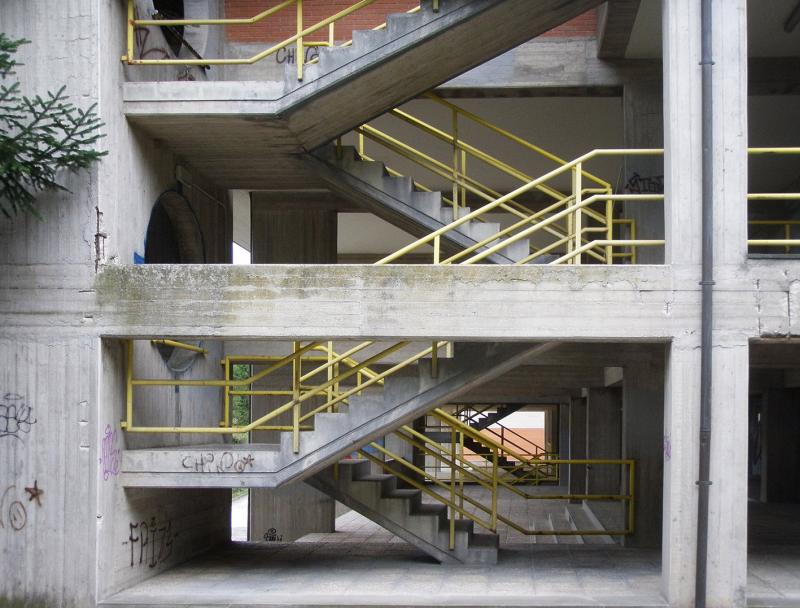 dettaglio scala esterna