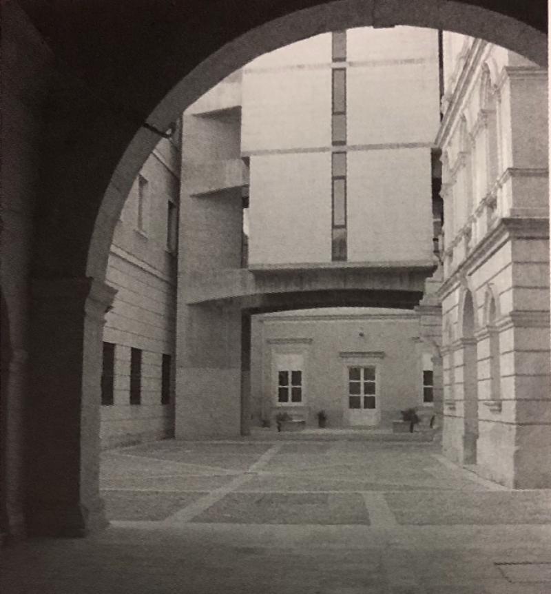 Vista della corte interna 