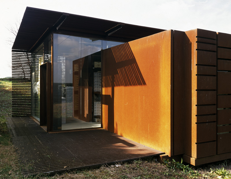 Vista fronte posteriore