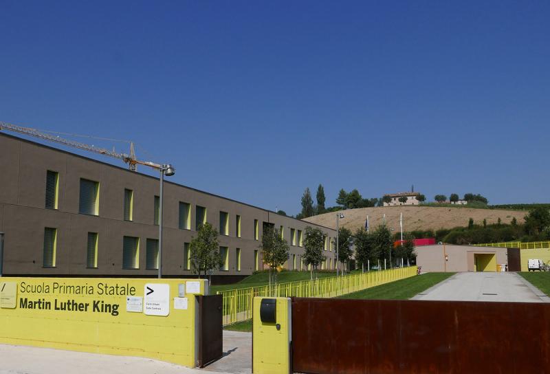 Facciata sul fronte est