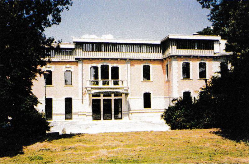Vista del fronte d’ingresso 