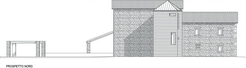 prospetto nord