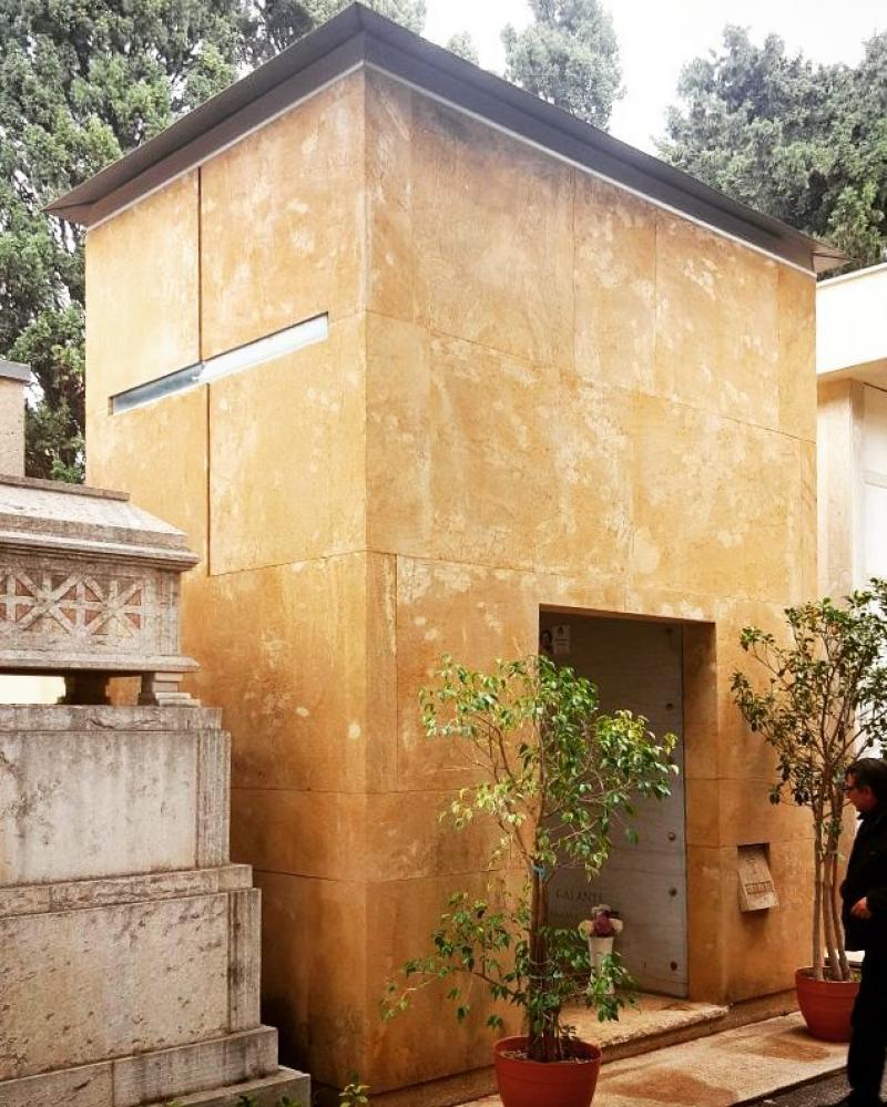 Prospetto della cappella