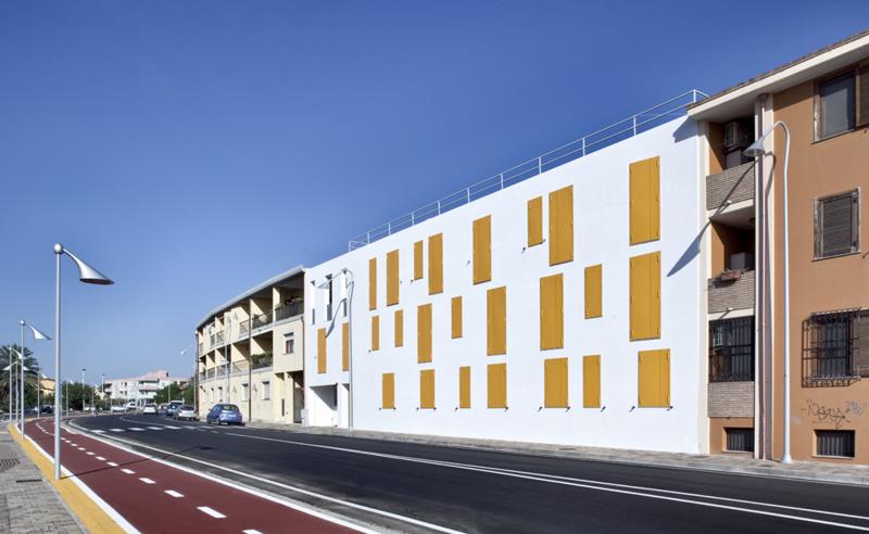 Housing sociale - prospetto principale